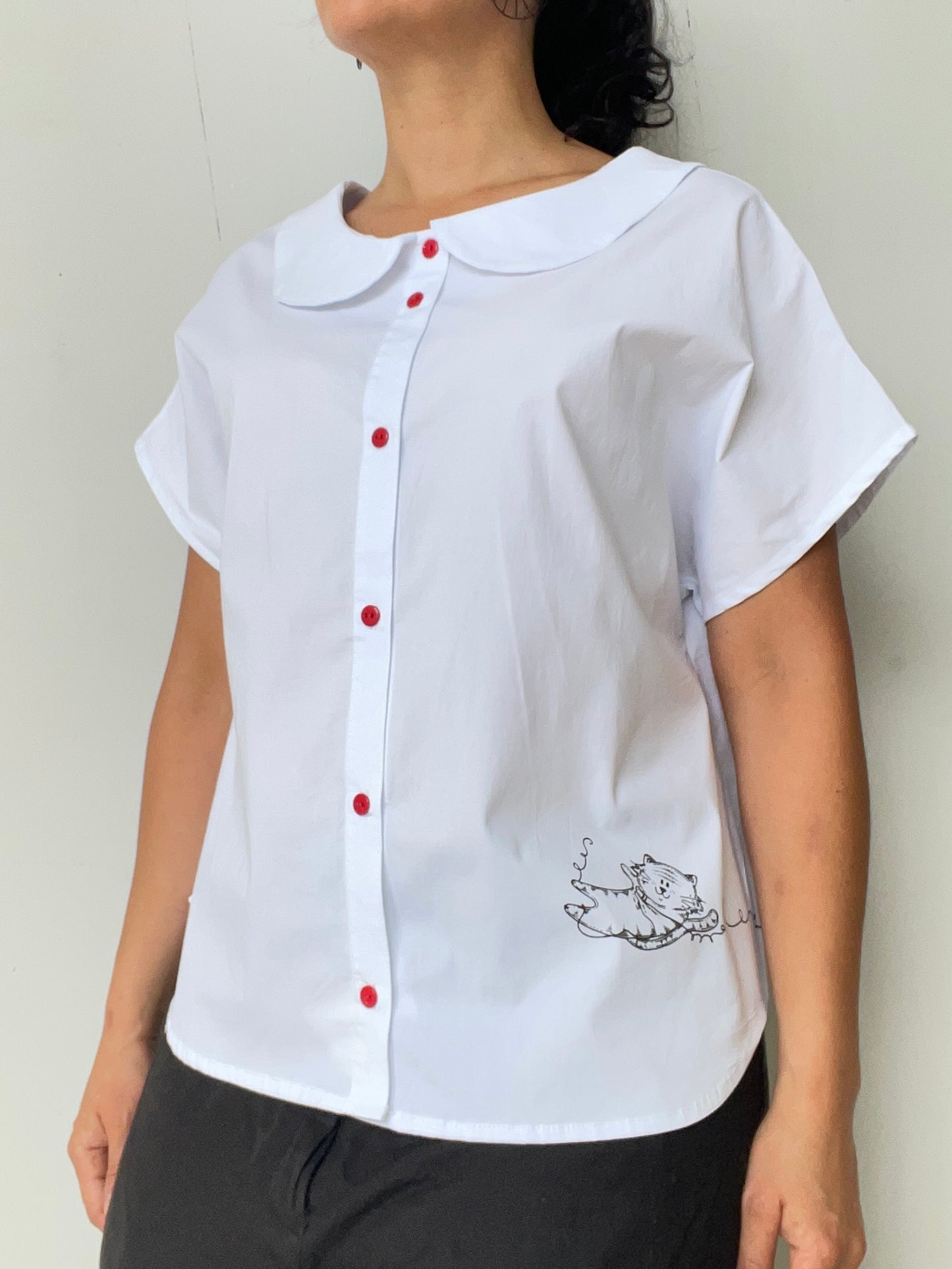 Blusa Doble Gato