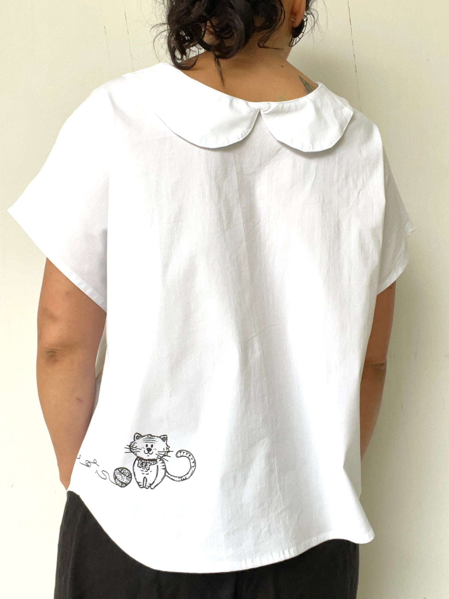 Blusa Doble Gato