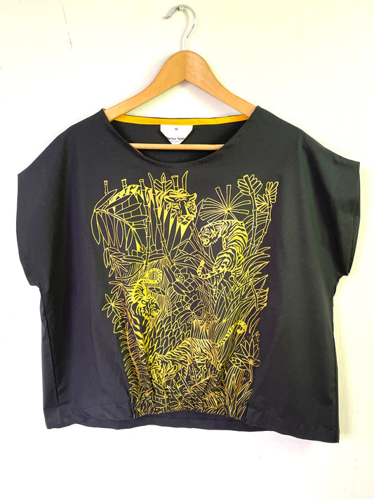 Camiseta Resorte Selva Azul Media Noche