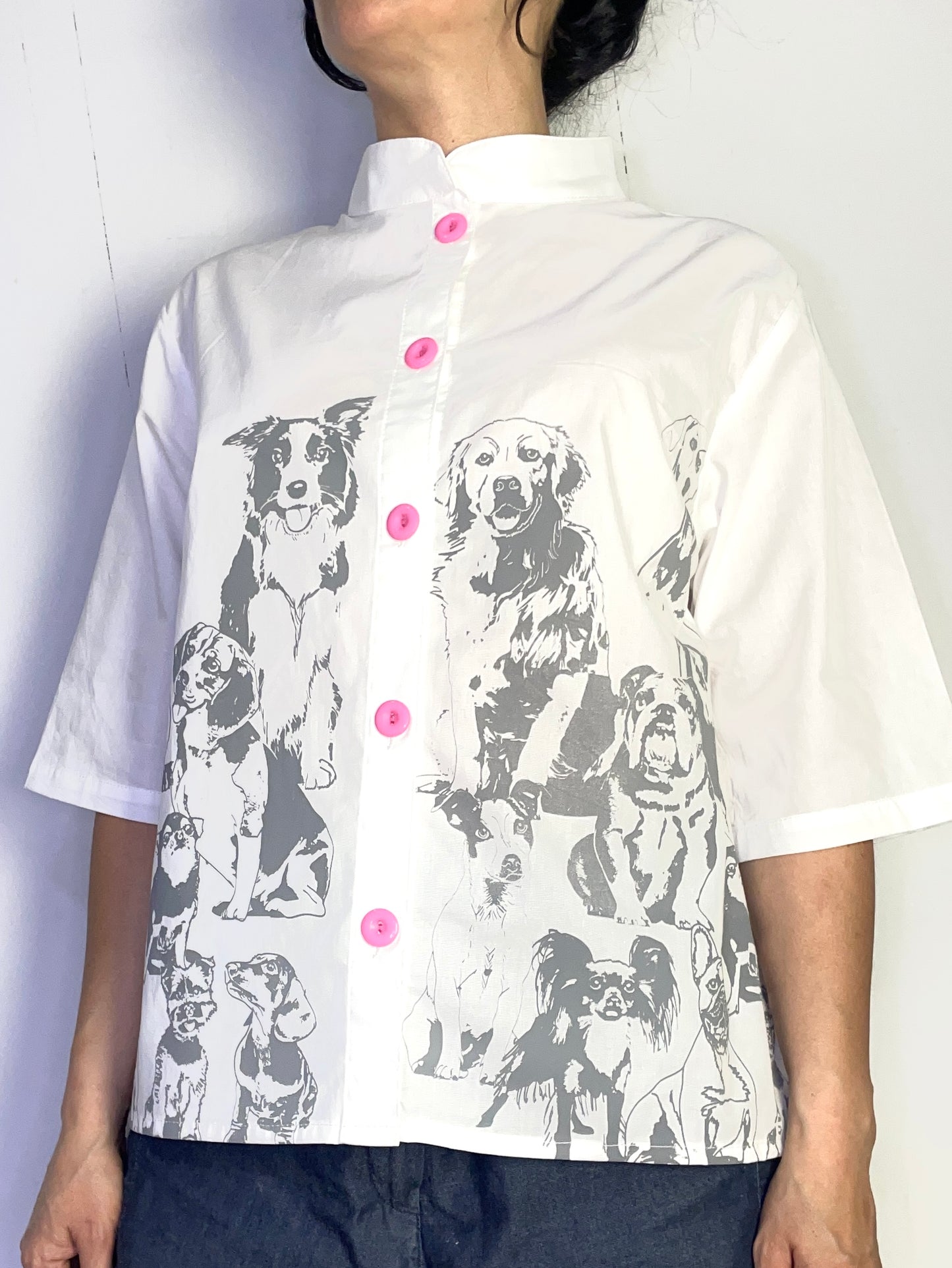 Camisa Ancha Perros