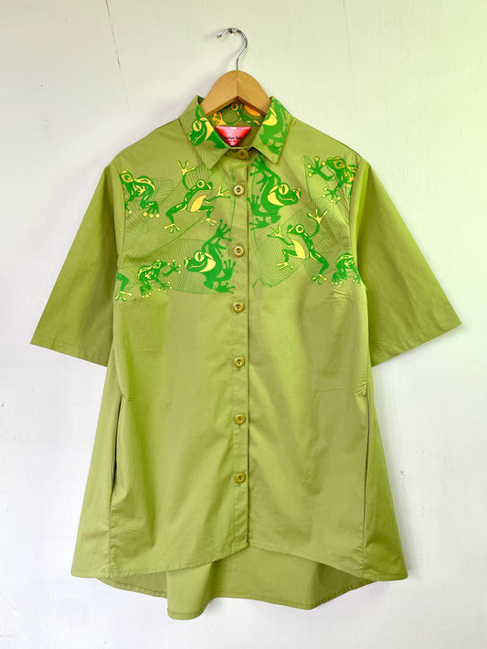 Blustido Ranitas Verde Amarillo