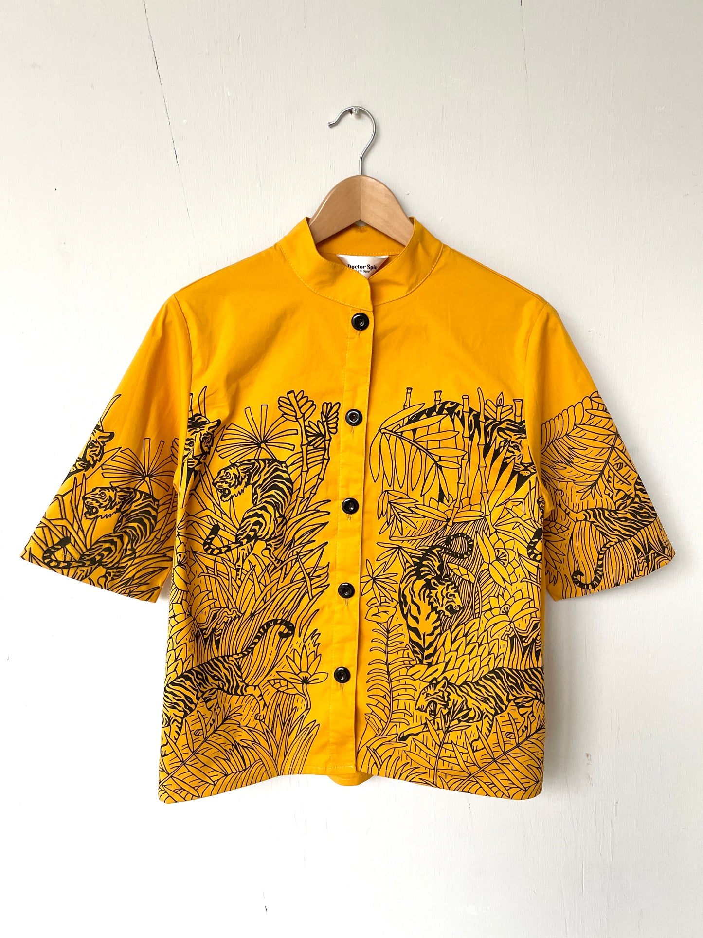 Camisa Ancha amarilla tigres
