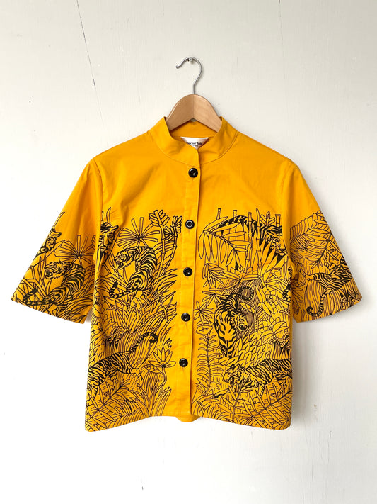 Camisa Ancha amarilla tigres
