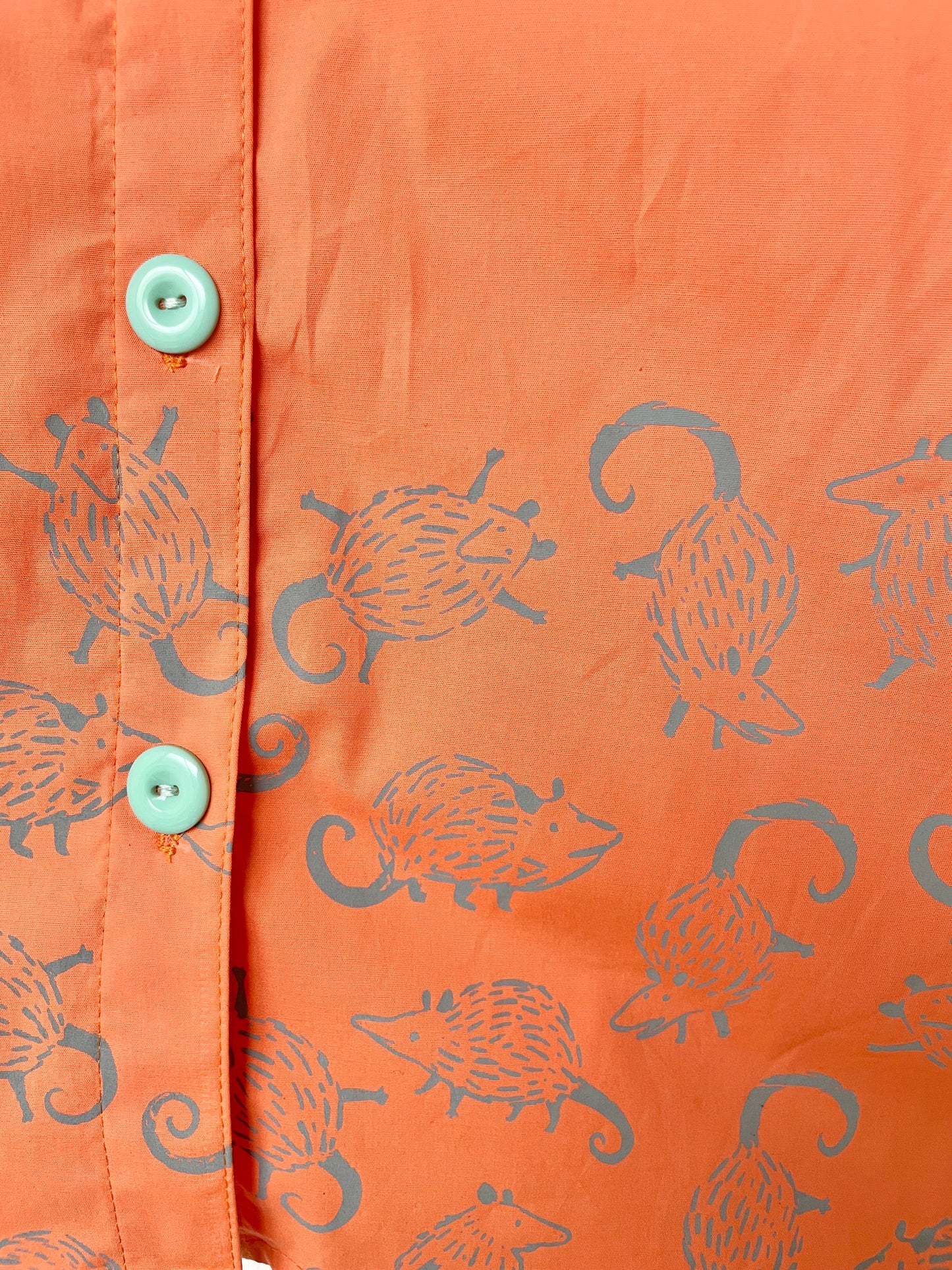 Camisa Ancha naranja Zarigüeya