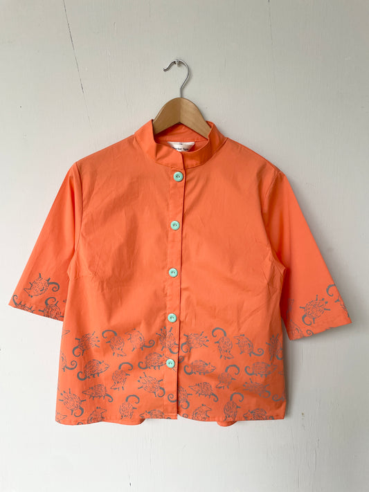 Camisa Ancha naranja Zarigüeya