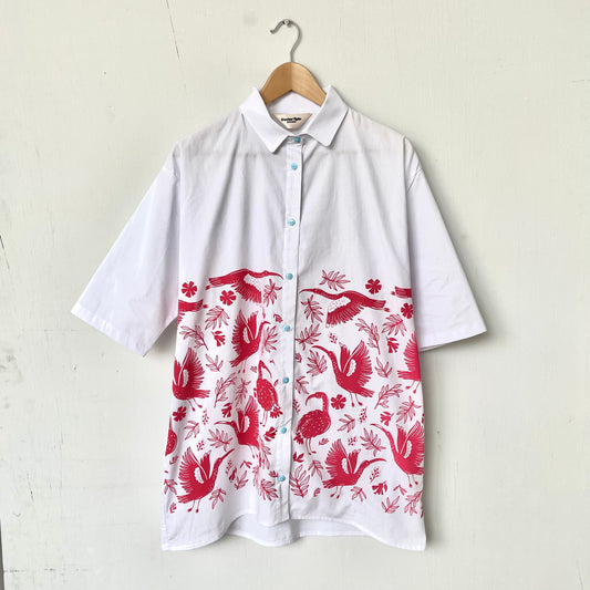 Blusa Over Size corocoras