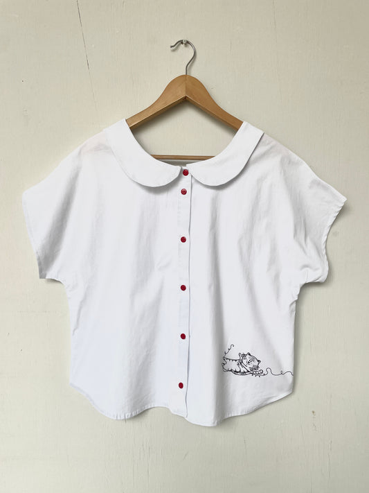 Blusa Doble Gato