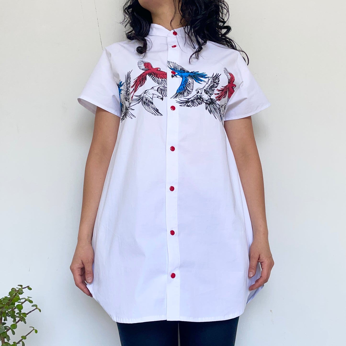 Blusa Bacana Guacamayas (últimas piezas)