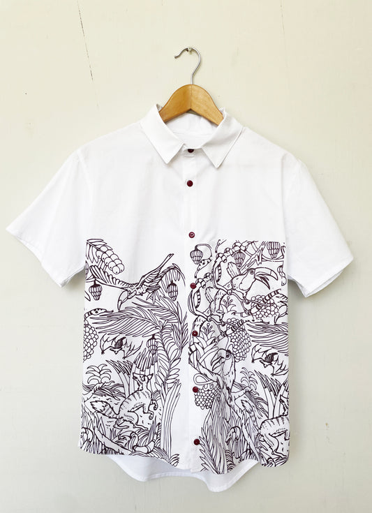 Camisa Hombre Selva Marfil