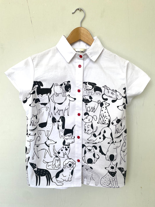 Blusa Casual Perros