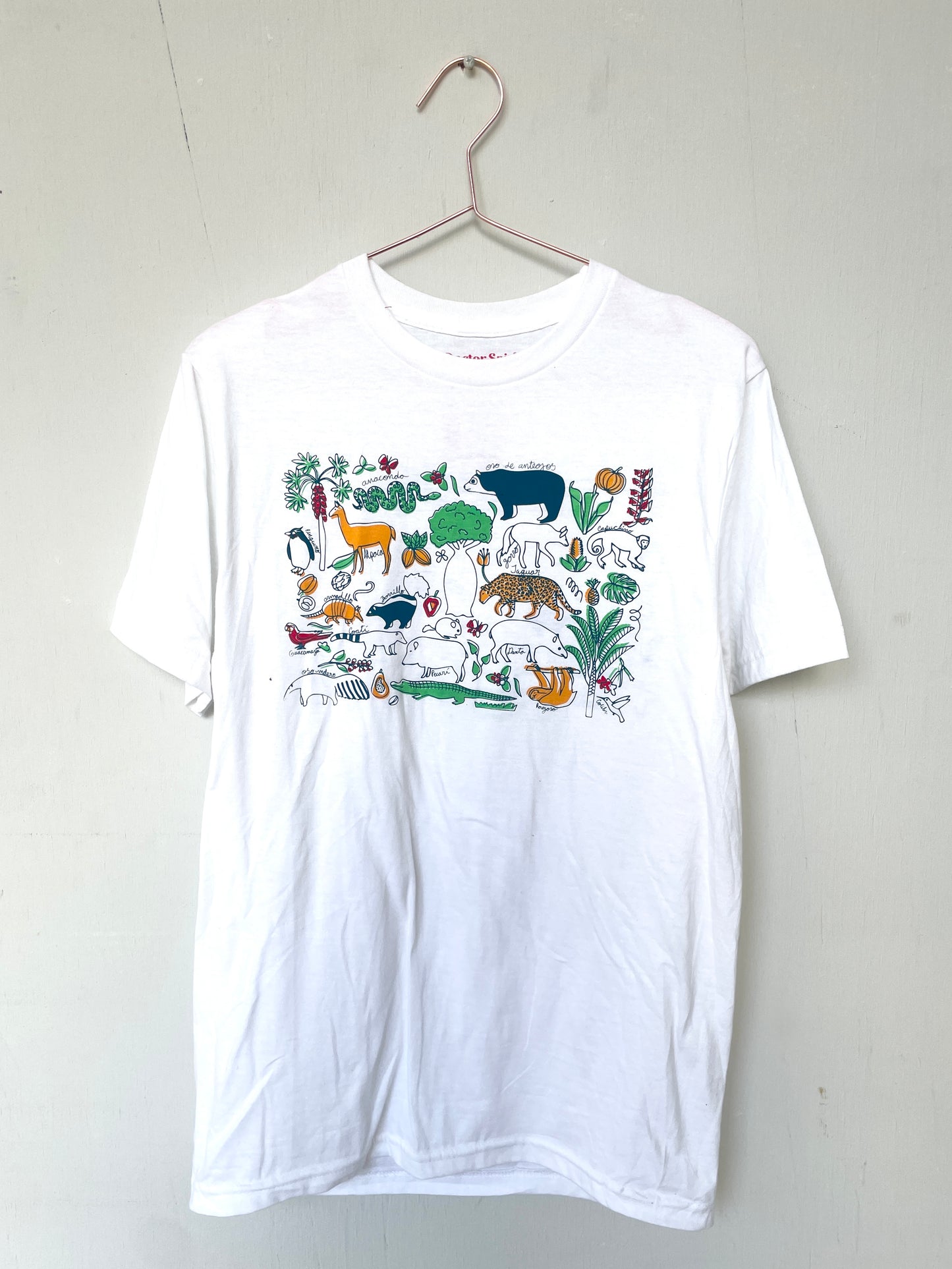 Camiseta Suramérica Hombre (mancha en la espalda)