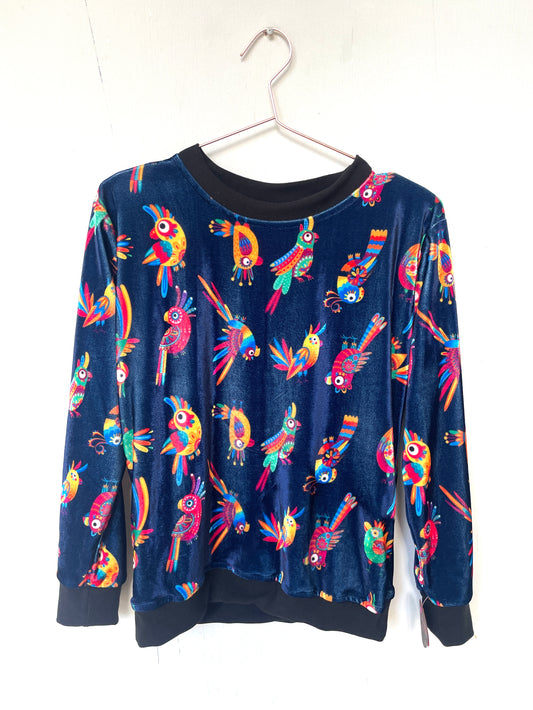 Buzo Alebrijes Terciopelo (hecho de piezas)