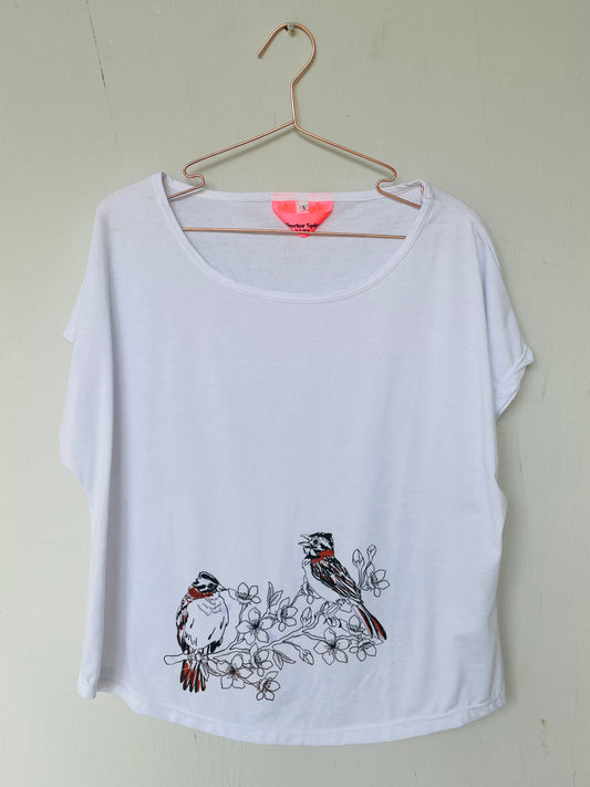 Camiseta Copetones  (mancha de la tela)