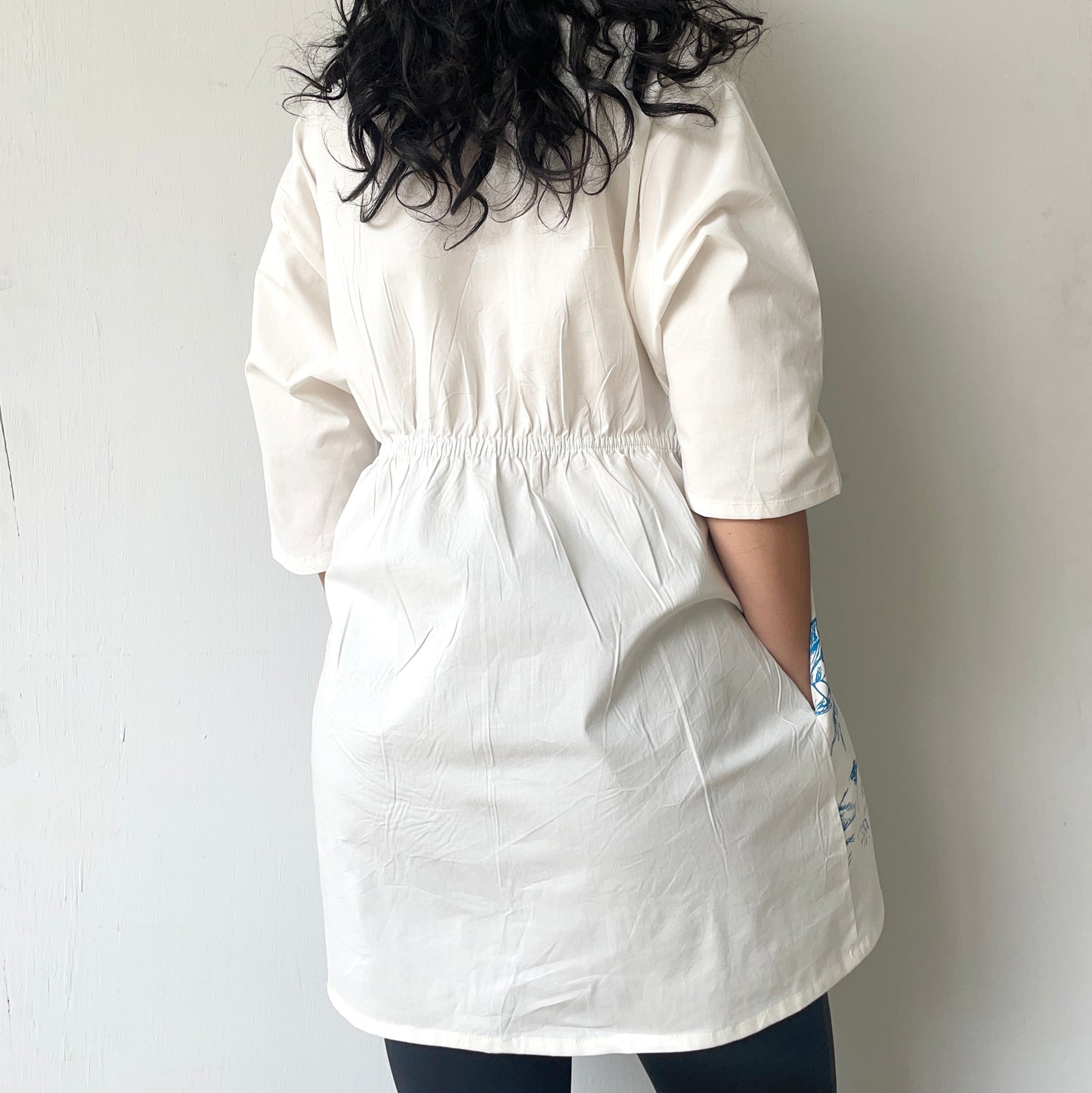 Blusa Over Size pajaritos (última pieza)