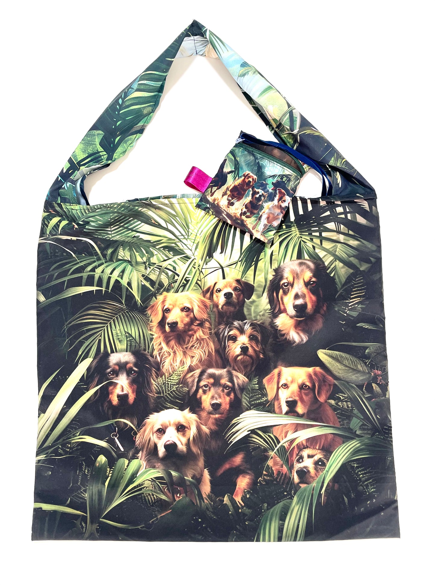 Shopping Bag perritos bosque